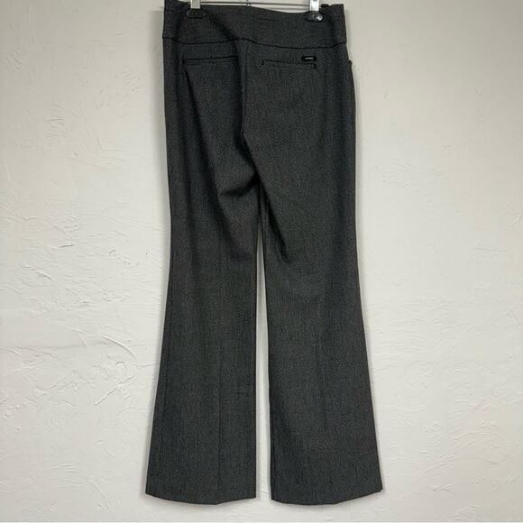 Express Editor Grey Low Rise Bootcut Trouser Dress Pants Womens 0 R Preppy Fall - Picture 7 of 11